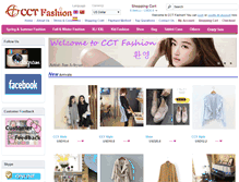 Tablet Screenshot of cct-fashion.com